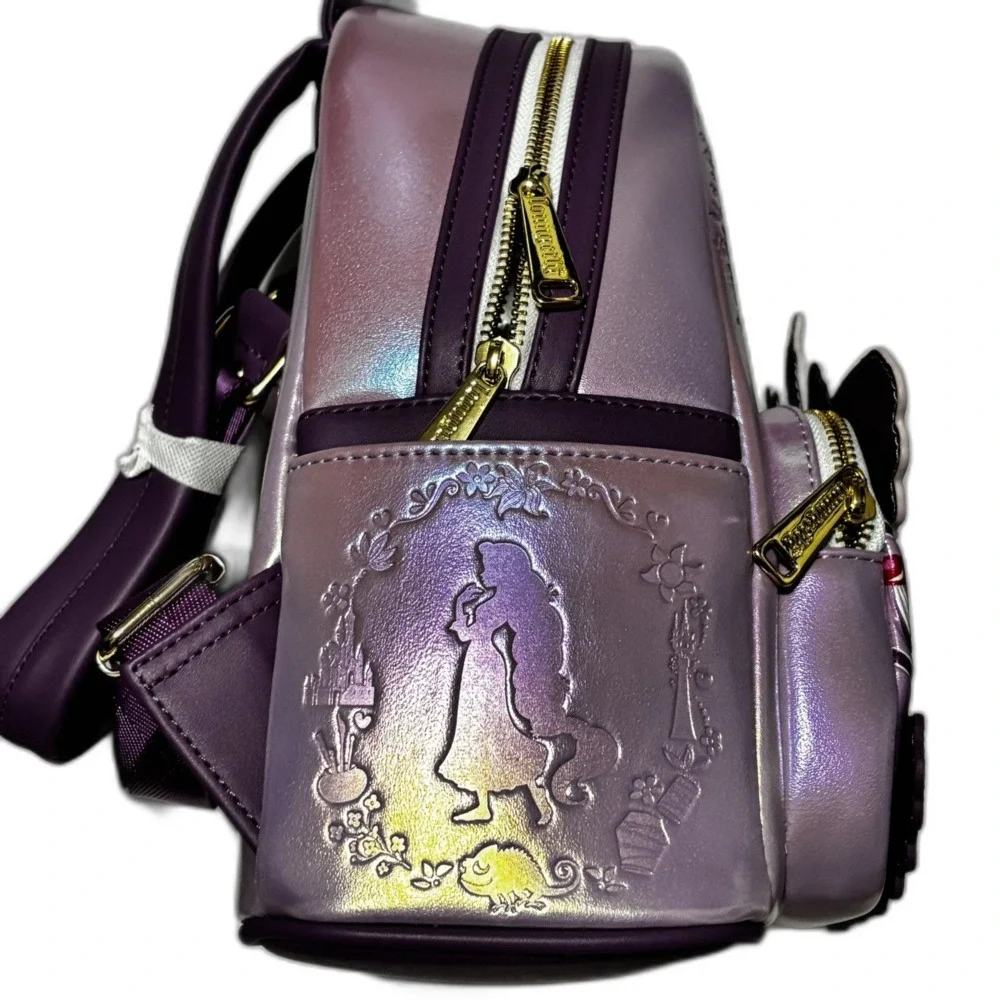 Loungefly Disney Rapunzel Birthday Cake Mini Backpack Tangled Princess NWT